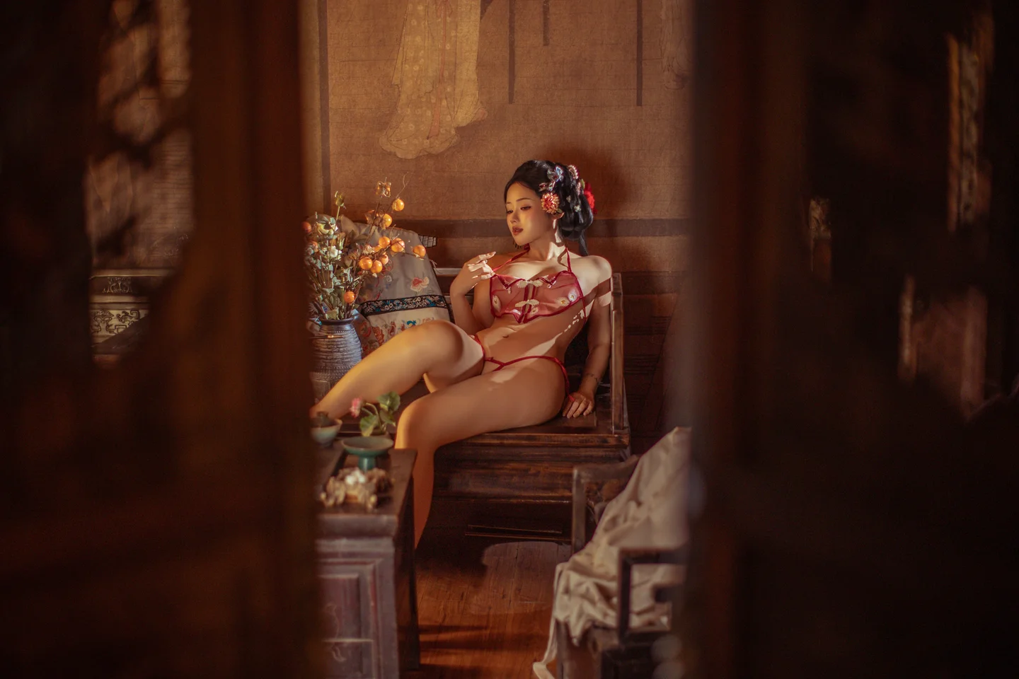 钛合金TiTi - 胭脂扣 [108P,2V-1.07GB] tg@simisebaisi 【丝足阁】053.webp